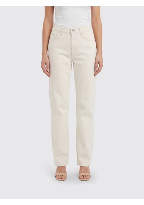 Jeans RAG & BONE Woman color Ecru