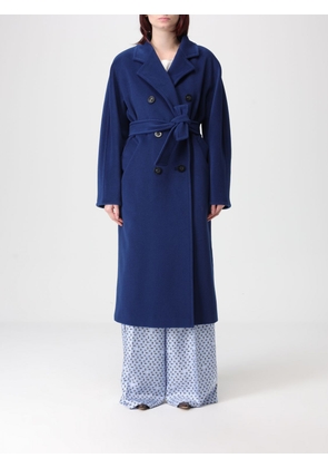 Coat MAX MARA Woman color Blue