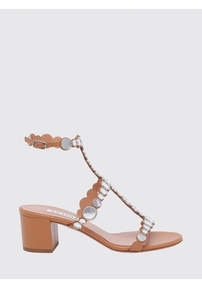 AQUAZZURA Heeled Sandal Woman color Brown