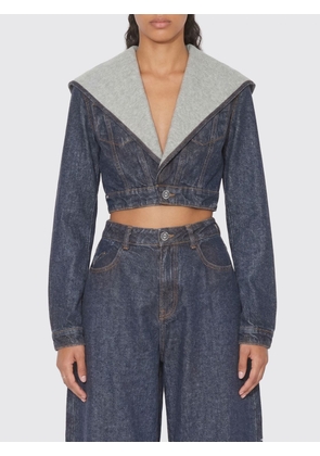 Jacket ALAÏA Woman color Blue