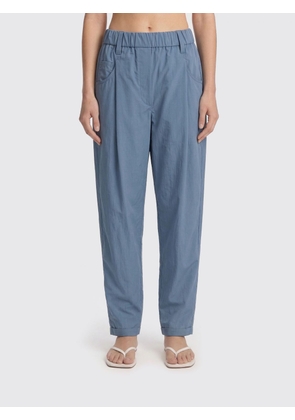 Pants BRUNELLO CUCINELLI Woman color Blue