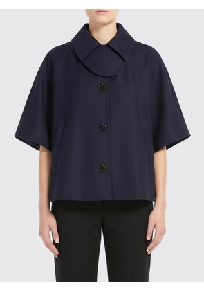 Coat MAX MARA Woman color Blue