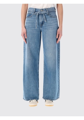 Jeans LEVI'S Woman color Denim