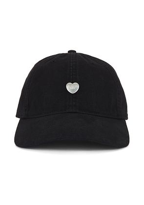 Carhartt WIP Heart Metal Cap in Black - Black. Size all.