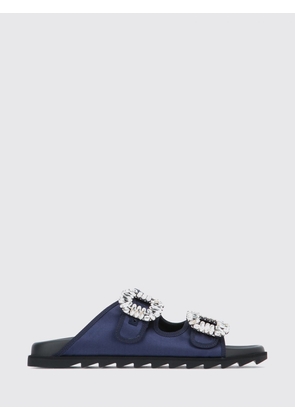 Heeled Sandal ROGER VIVIER Woman color Indigo