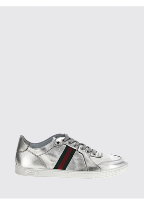 Sneakers GUCCI Woman color Silver