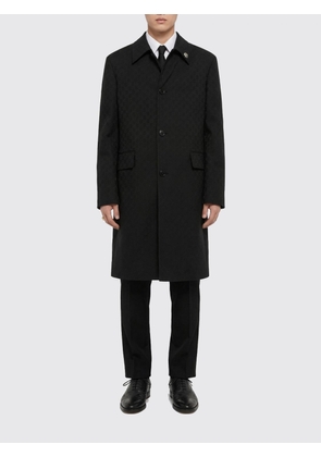 Coat GUCCI Men color Black