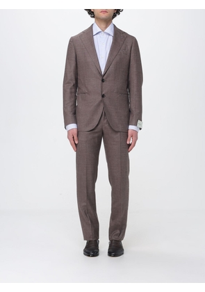 Suit LUIGI BORRELLI Men color Brown