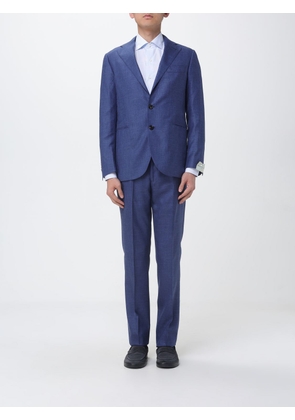 Suit LUIGI BORRELLI Men color Blue