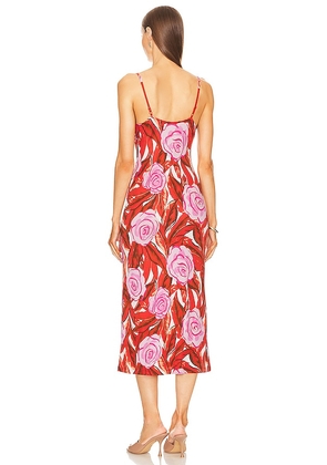 Diane von Furstenberg Alik Dress in Red. Size S. Also in L.