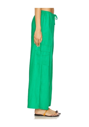 BEACH RIOT Amara Pant in Green. Size S. Also in XS, M, L.
