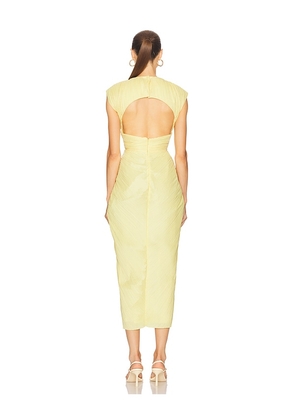Cult Gaia Inaya Dress in Yellow. Size 2. Also in 0.