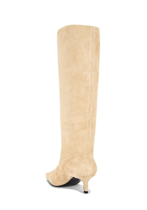 BLACK SUEDE STUDIO Sutton 50 Boot in Tan. Size 40. Also in 38.
