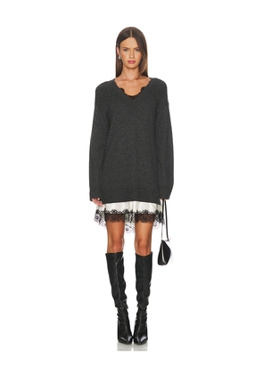 Cinq a Sept Simona Dress in Charcoal. Size M. Also in XS.