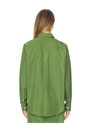 Comme Si La Shirt Classica in Olive. Size XS. Also in L.
