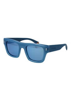 Polaroid Blue Plastic Sunglasses