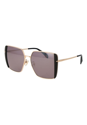 Police Gold Metal Sunglasses