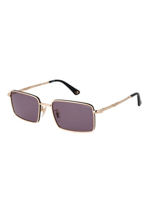 Police Gold Metal Sunglasses