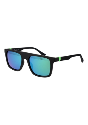 Police Black Plastic Sunglasses