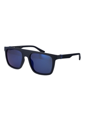 Police Blue Plastic Sunglasses