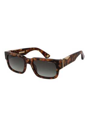 Police Brown Cellulose Acetate Sunglasses