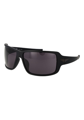 Police Black Plastic Sunglasses