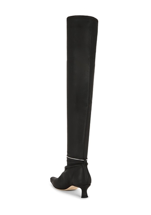 BY FAR Kitten Stretch Stevie Boot in Brown. Size 37. Also in 36, 39.