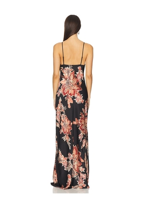 HEMANT AND NANDITA Maxi Dress in Black. Size M. Also in XS, S.