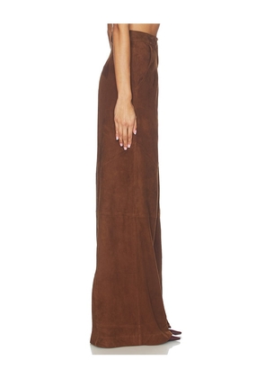 Deme by Gabriella The Chelsea Pant in Brown. Size S. Also in M, L.