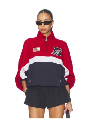 Boys Lie Off Duty A1 Alex Crew Sweatshirt in Red, Navy. Size XL/XXL. Also in M/L.