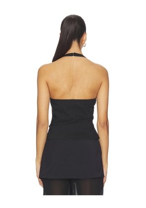 A.L.C. Sylvie Top in Black. Size 4. Also in 0, 2, 6.