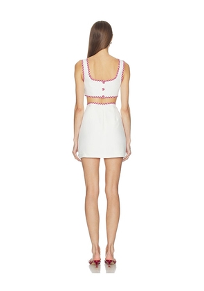 Amanda Uprichard Beeba Dress in Ivory. Size S. Also in L, M, XL, XS.
