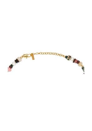 Eliou Bodie Necklace in Red,Green.
