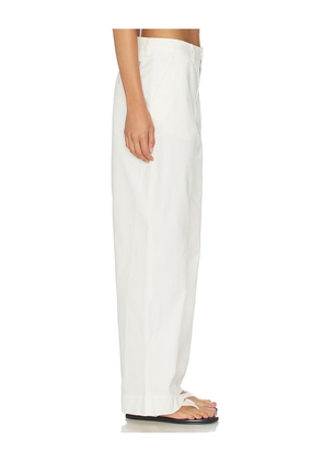Eterne Benson Pant in White. Size 2. Also in 4, 8, 10, 12.