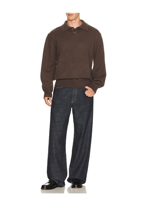 Common Market The Kurt Sweater in Brown. Size S. Also in M, L, XL/1X.