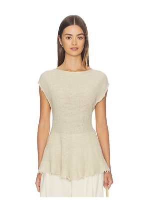 DL1961 Anok Top in Tan. Size XS. Also in S, M, L.