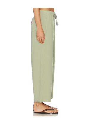 American Vintage High-waist Sweatpants in Sage. Size S. Also in M, L.