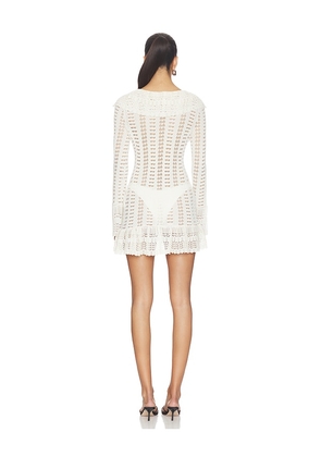 Aya Muse Aster Dress in White. Size XXS. Also in XS.
