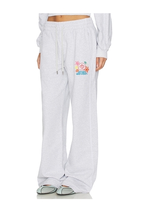 Casablanca Embroidered Pant in Grey. Size XS. Also in S, M, L.