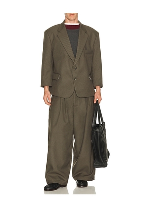 Art Community Japanese Wool Blazer in Grey. Size S/M. Also in L/XL.