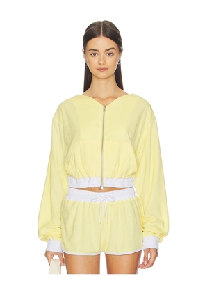 BY.DYLN Sophie Jacket in Yellow. Size XS. Also in S, M, L.