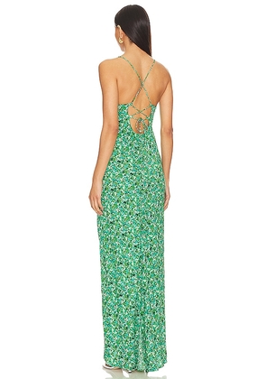 FAITHFULL x REVOLVE Lusia Midi Dress in Green. Size S. Also in M.