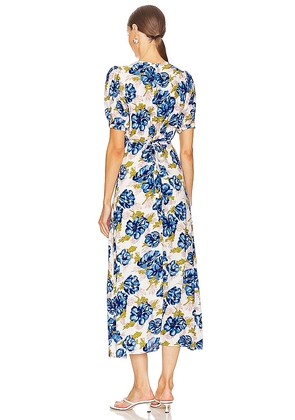FAITHFULL Bellavista Midi Dress in Multi. Size XS. Also in S.