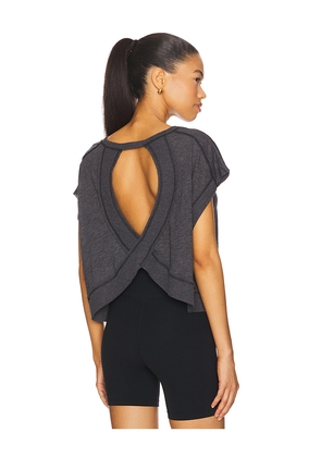 Free People x FP Movement My Time Tee in Black. Size XS. Also in S, M, L, XL.