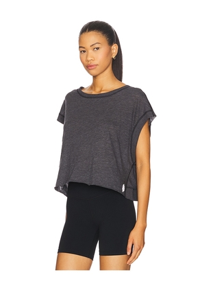 Free People x FP Movement My Time Tee in Black. Size XS. Also in S, M, L, XL.