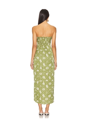 HEARTLOOM Millie Dress in Green. Size M. Also in XS, S.