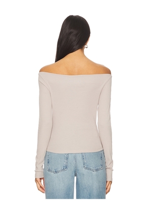 Geel Walter Top in Grey. Size S. Also in M.