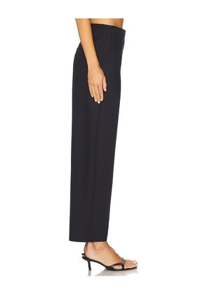 SIMKHAI Waldon Curved Leg Pant in Black. Size 4. Also in 8.
