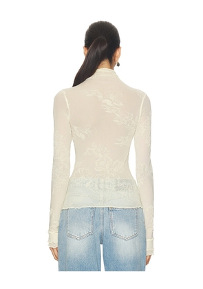 Free People You Decide Longsleeve in Ivory. Size XS. Also in L, M, S.
