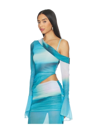 Feners Susurro Top in Teal. Size S. Also in XS.